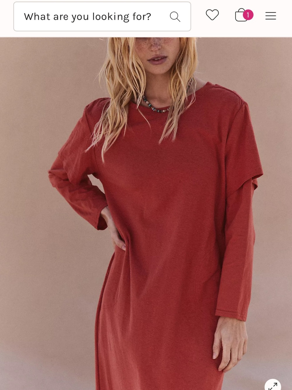 Free People Taylor Midi Dress